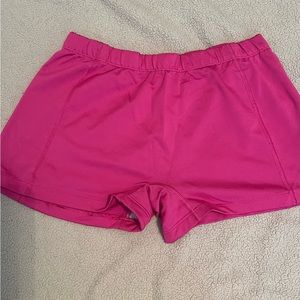 Pink shorts
